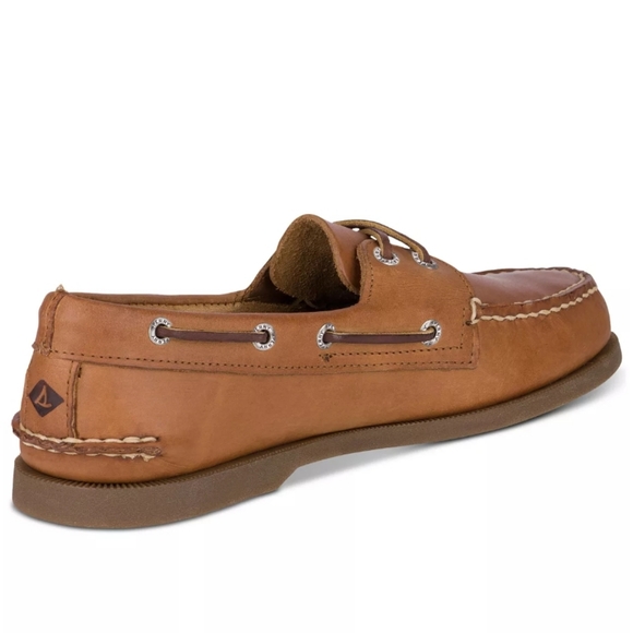 Sperry Authentic Original Boat Shoe Sahara Leather -10 - Picture 3 of 7